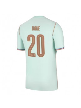 Moški Nogometna dresi replika Francija Desire Doue #20 Gostujoči SP 2026 Kratek rokav